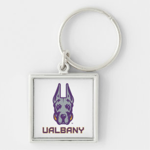University at Albany Great Danes Key Ring