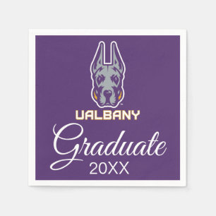 University at Albany Great Danes Napkin