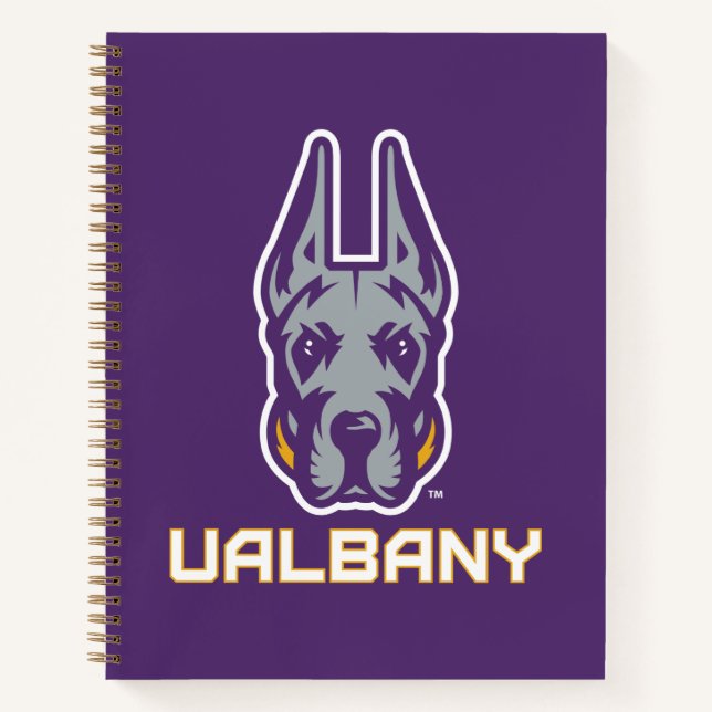 University at Albany Great Danes Notebook (Front)