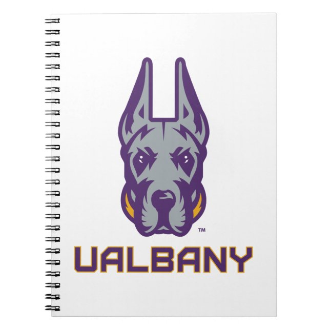 University at Albany Great Danes Notebook (Front)