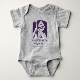 University at Albany Iconic Logo Baby Bodysuit