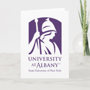 University at Albany Iconic Logo Card