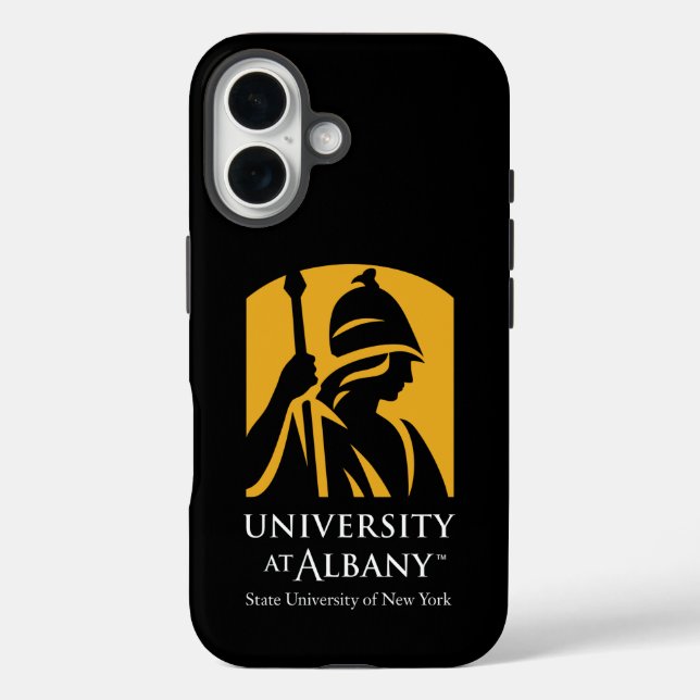 University at Albany Iconic Logo Case-Mate iPhone Case (Back)