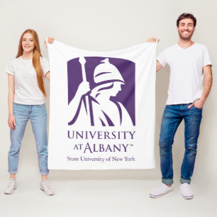 University at Albany Iconic Logo Fleece Blanket