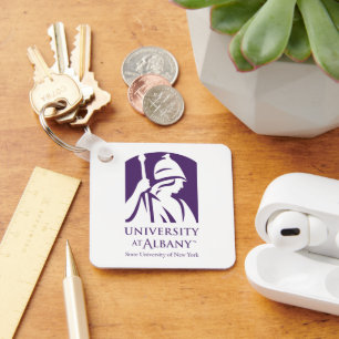 University at Albany Iconic Logo Key Ring