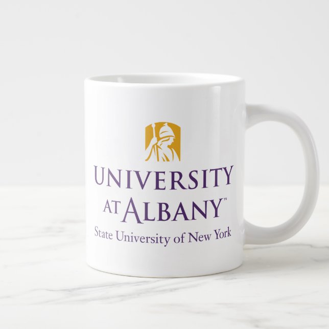 University at Albany Iconic Logo Large Coffee Mug (Right)