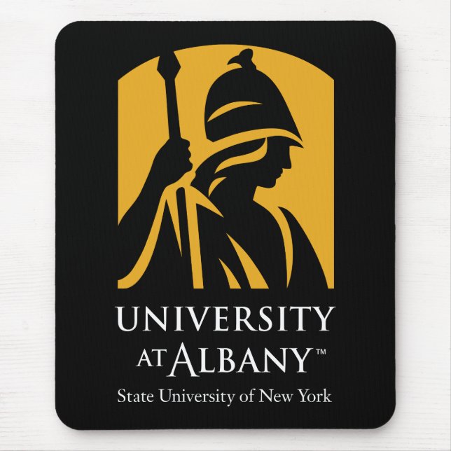 University at Albany Iconic Logo Mouse Pad (Front)