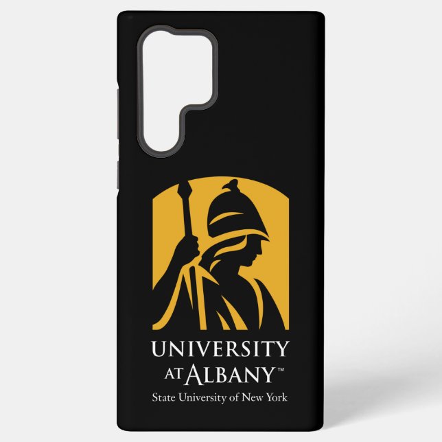 University at Albany Iconic Logo Samsung Galaxy S22 Ultra Case (Back)