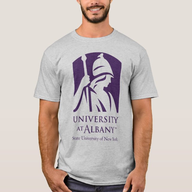 University at Albany Iconic Logo T-Shirt (Front)