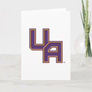 University at Albany Initials Logo Card