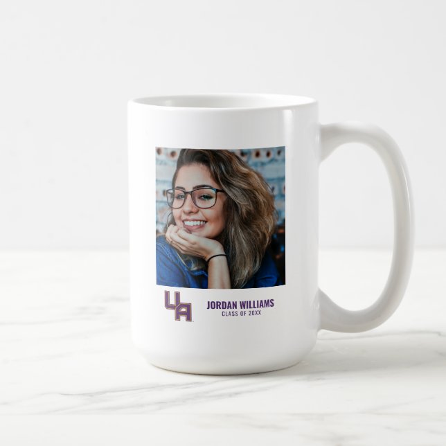 University at Albany Initials Logo Coffee Mug (Right)