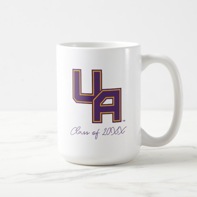 University at Albany Initials Logo Coffee Mug (Right)