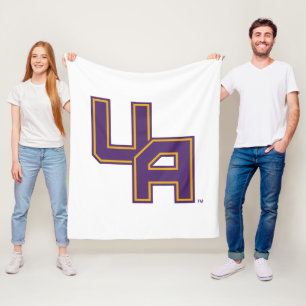 University at Albany Initials Logo Fleece Blanket