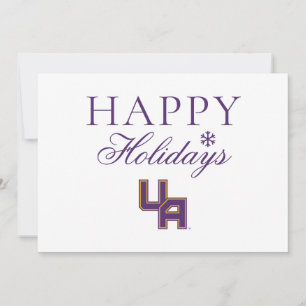 University at Albany Initials Logo Holiday Card