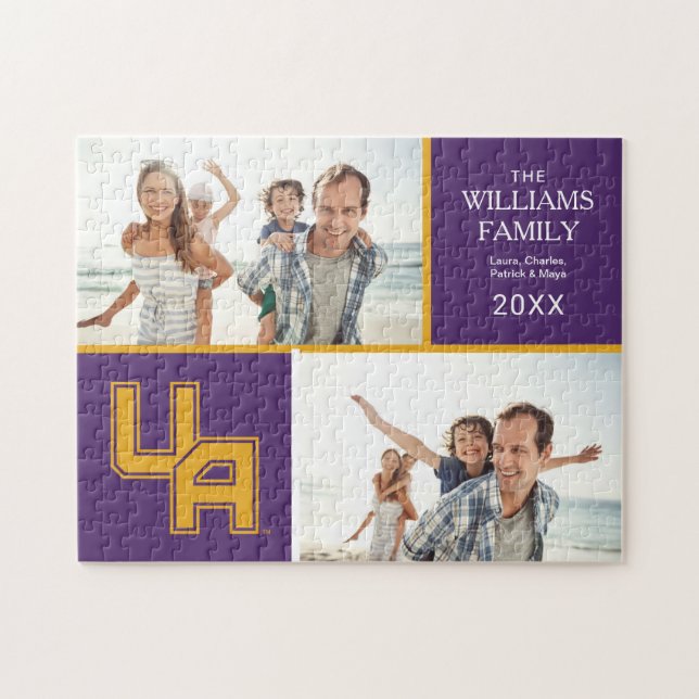 University at Albany Initials Logo Jigsaw Puzzle (Horizontal)