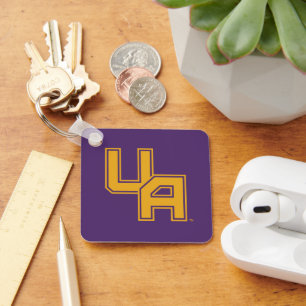 University at Albany Initials Logo Key Ring