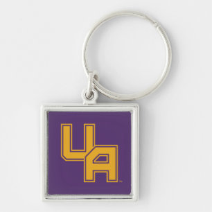 University at Albany Initials Logo Key Ring