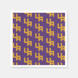University at Albany Initials Logo Napkin