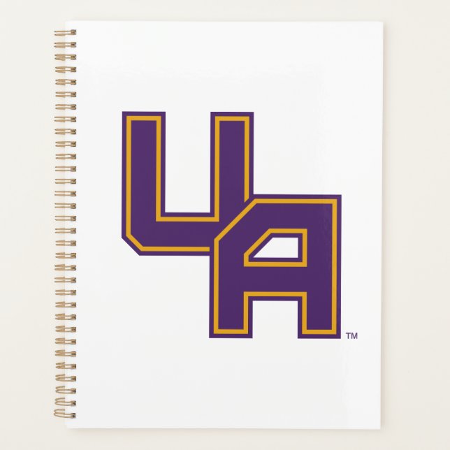 University at Albany Initials Logo Planner (Front)