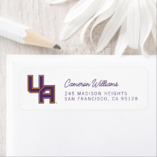 University at Albany Initials Logo Return Address Label