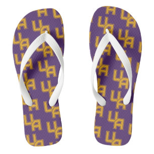 University at Albany Initials Logo Thongs