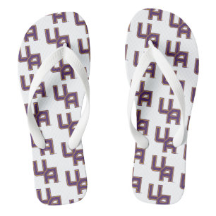 University at Albany Initials Logo Thongs
