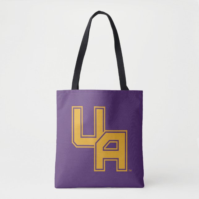 University at Albany Initials Logo Tote Bag (Front)