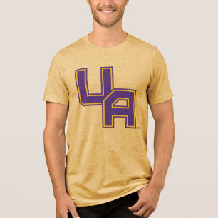 University at Albany Initials Logo Tri-Blend Shirt
