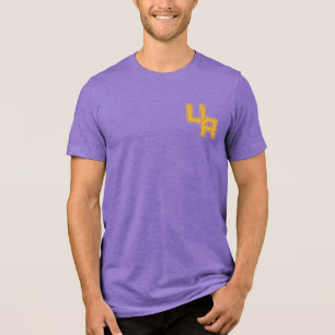 University at Albany Initials Logo Tri-Blend Shirt