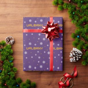 University at Albany Wordmark 2 Wrapping Paper