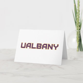 University at Albany Wordmark Card