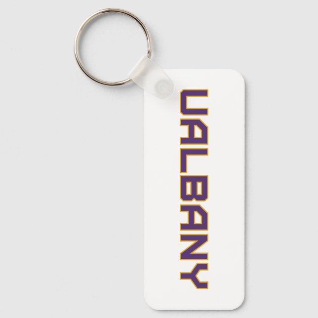 University at Albany Wordmark Key Ring (Front)
