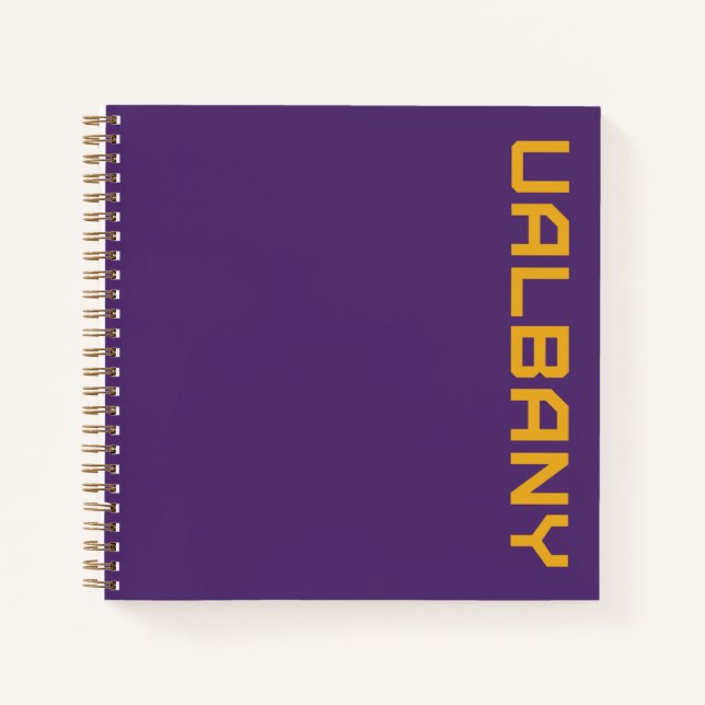 University at Albany Wordmark Notebook (Front)