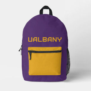 University at Albany Wordmark Printed Backpack