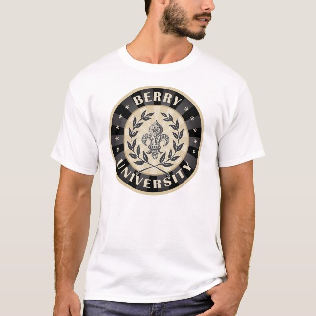 University Berry Black T-Shirt (Front)