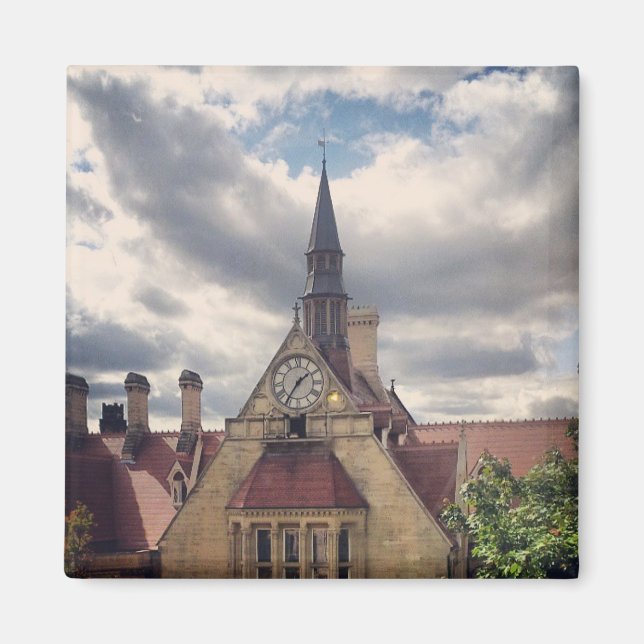University Clock, Manchester Magnet (Front)