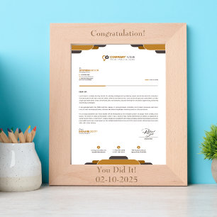 University Degree Personalized for Certificate Etched Frames