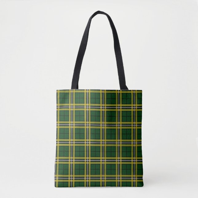 University of Alberta Tartan Tote Bag (Front)
