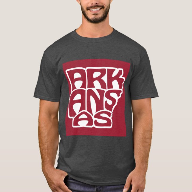 University of Arkansas Oversized T-Shirt (Front)