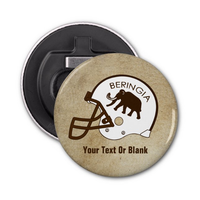 University of Beringia Football Bottle Opener (Front)