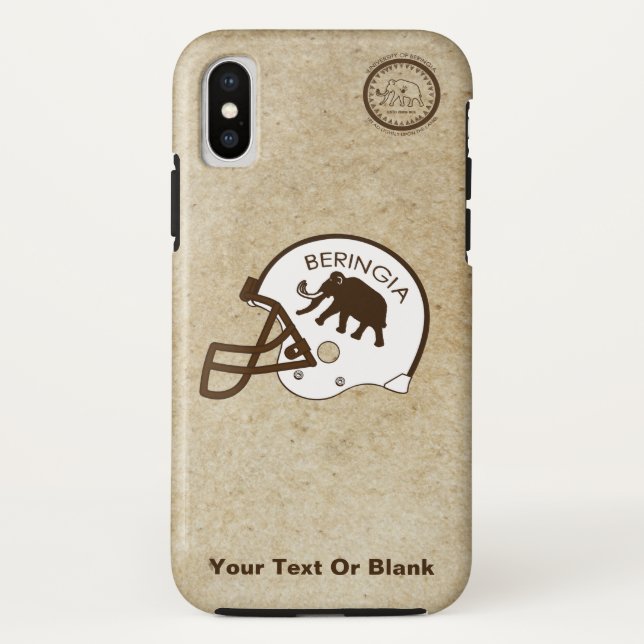 University of Beringia Football Case-Mate iPhone Case (Back)