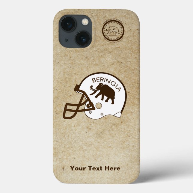 University of Beringia Football Case-Mate iPhone Case (Back)