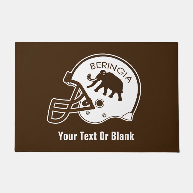 University of Beringia Football Doormat (Front)