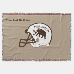 University of Beringia Football Throw Blanket