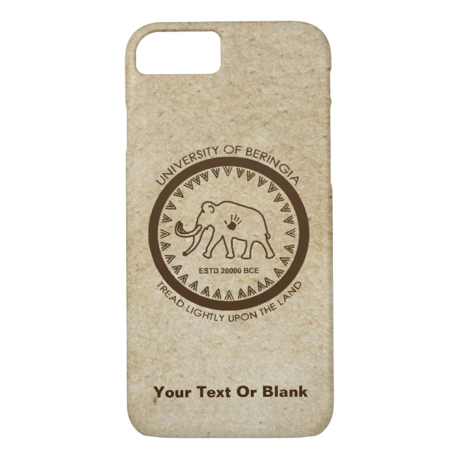 University of Beringia Mammoth Case-Mate iPhone Case (Back)