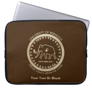 University of Beringia Mammoth Laptop Sleeve
