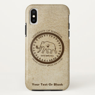 University of Beringia Mammoth Seal iPhone XS Case
