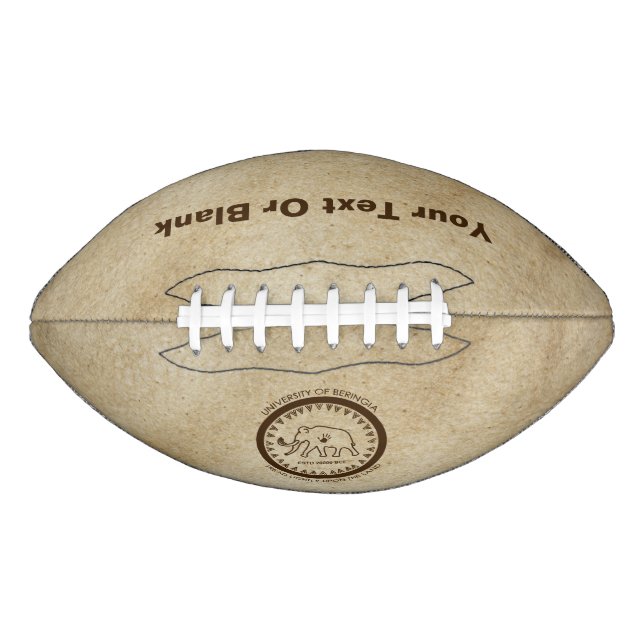 University of Beringia Mammoth Seal Football (Front)