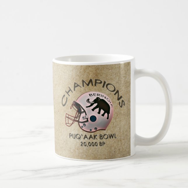 University of Beringia Puq'aak Bowl Championship Coffee Mug (Right)