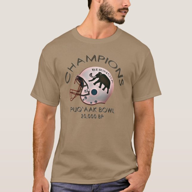 University of Beringia Puq'aak Bowl Championship T-Shirt (Front)